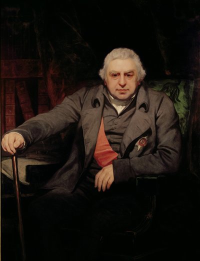 Retrato de Sir Joseph Banks, (1743-1820) 1810 de Thomas Phillips